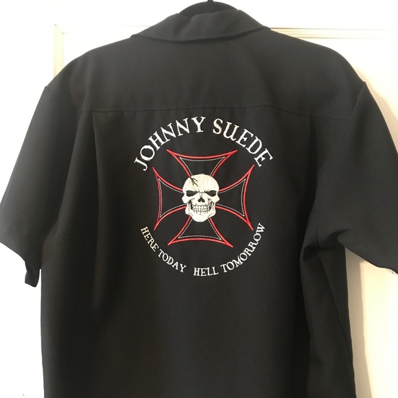 Johnny Suede button up - Picture 3 of 3